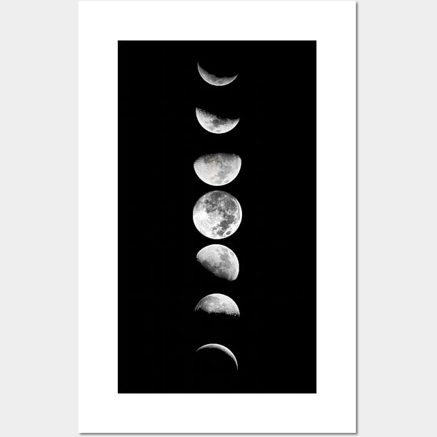 Moon's phases Wall Art by Lima's